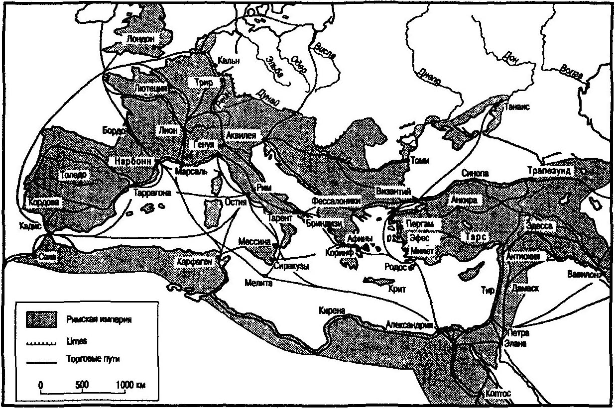 Римская империя в эпоху Траяна (98-117 годы нашей эры)
